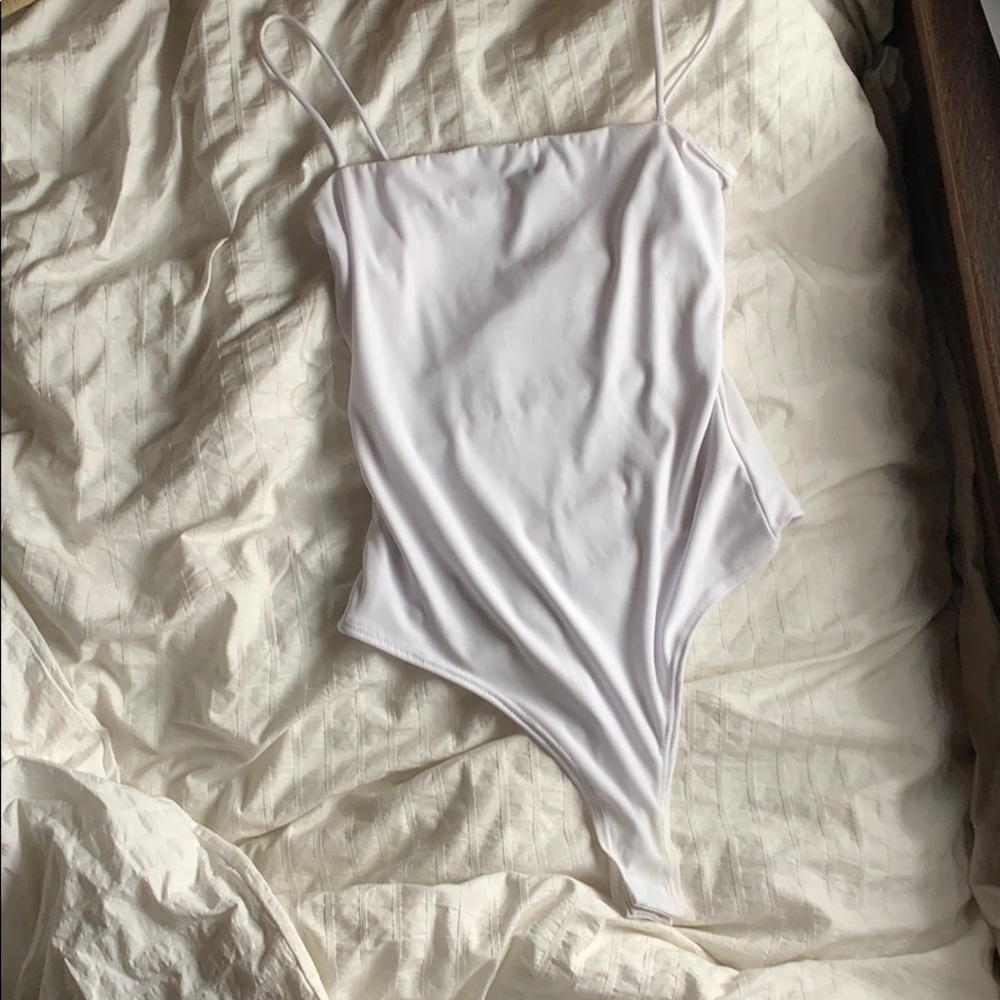 WHITE bodysuit